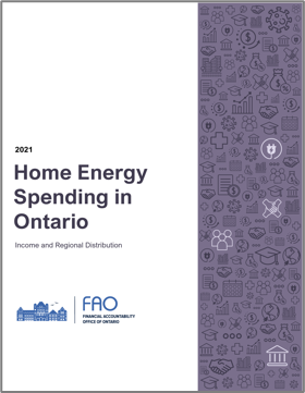 Home Energy Spending in Ontario: Income and Regional Distribution report cover