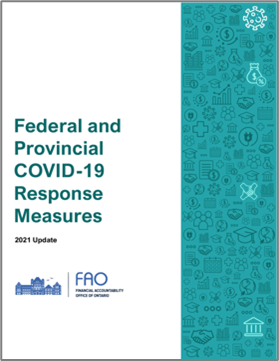 Federal and Provincial COVID-19 Response Measures: 2021 Update report cover