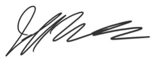 Signature of Jeffery Novak