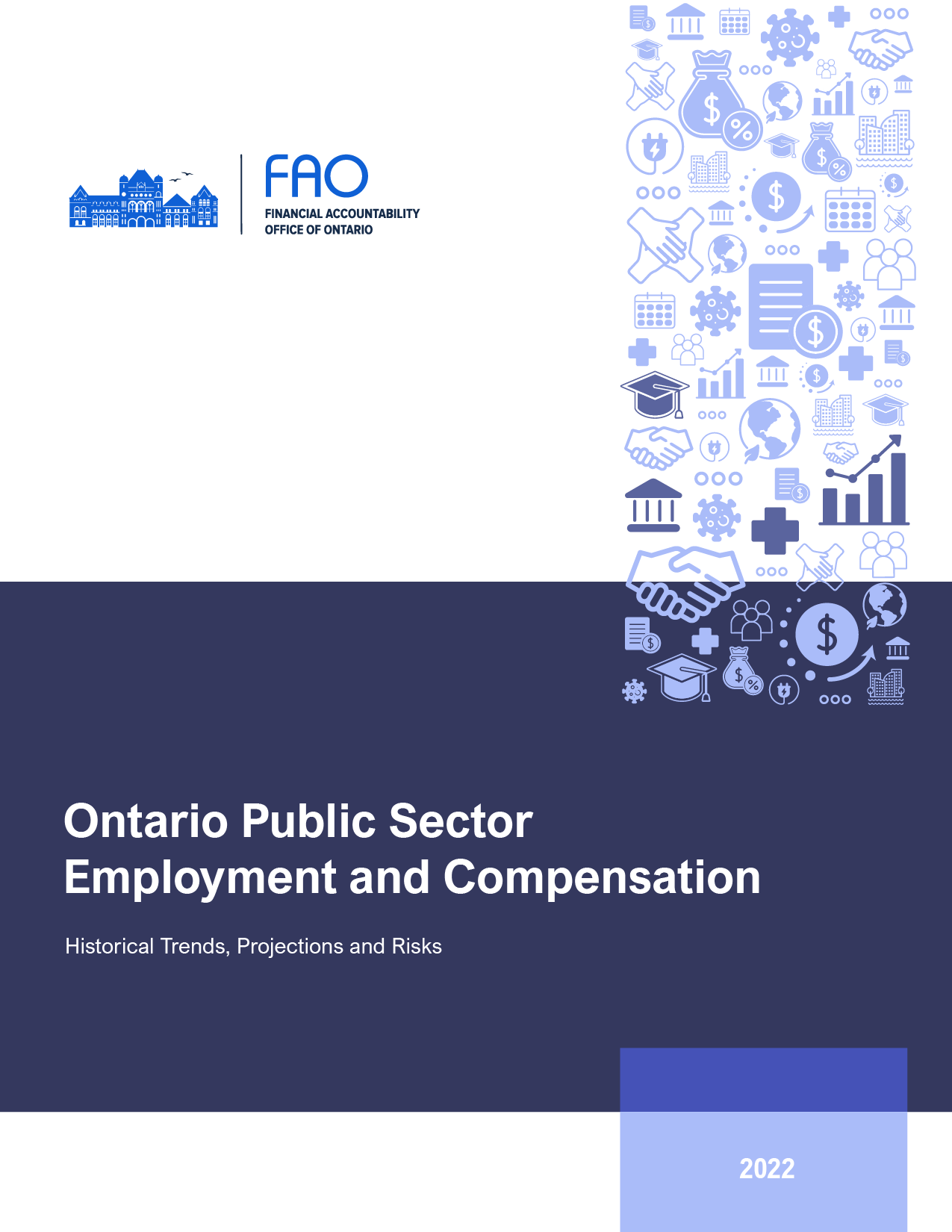 Ontario Public Sector Employment and Compensation report cover