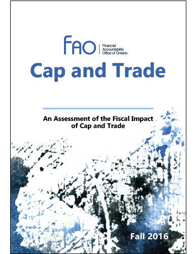 Cap and Trade: An Assessment of the Fiscal Impact of Cap and Trade
