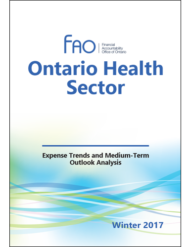 Ontario Health Sector: Expense Trends and Medium-Term Outlook Analysis