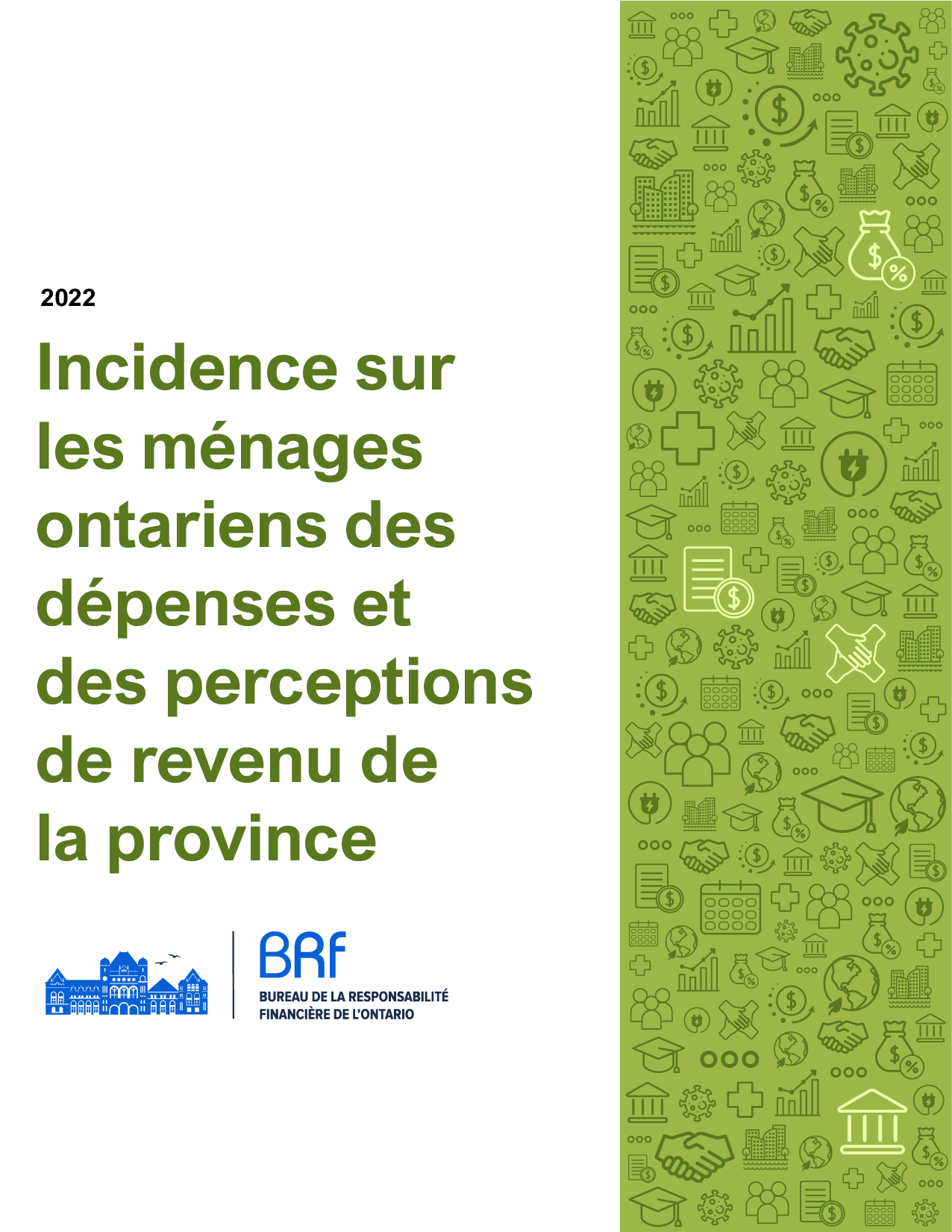 Incidence sur les ménages ontariens des dépenses et des perceptions de revenu de la province