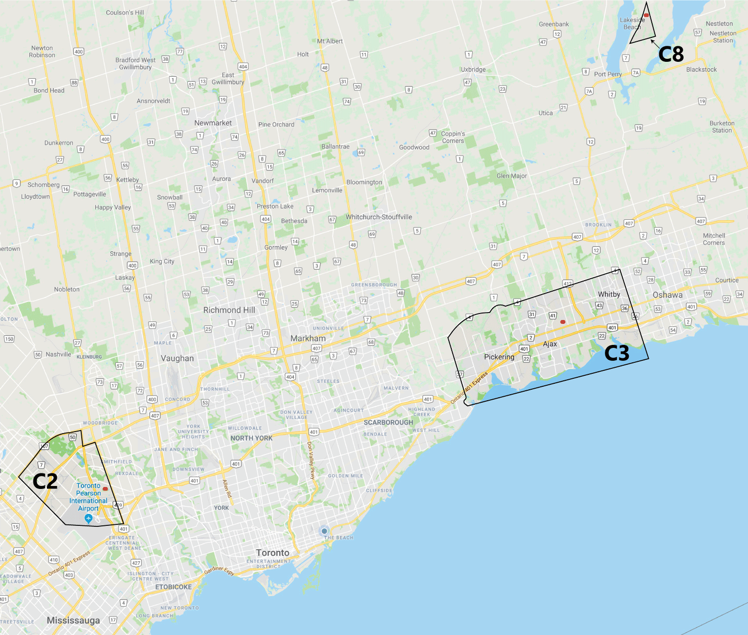 GTA Map